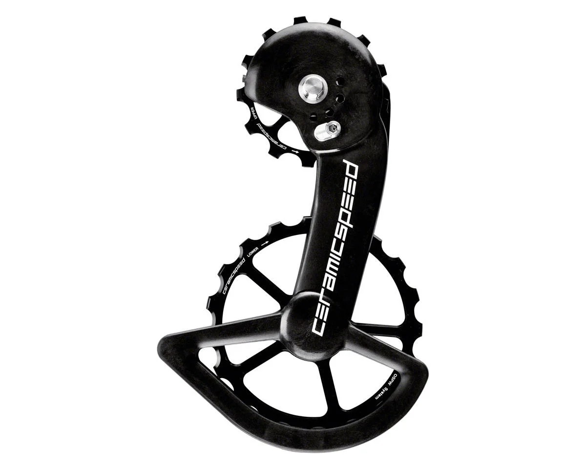 CeramicSpeed OSPW X Pulley Wheel System (Black) (Shimano GRX RX820) (2x12 Speed)